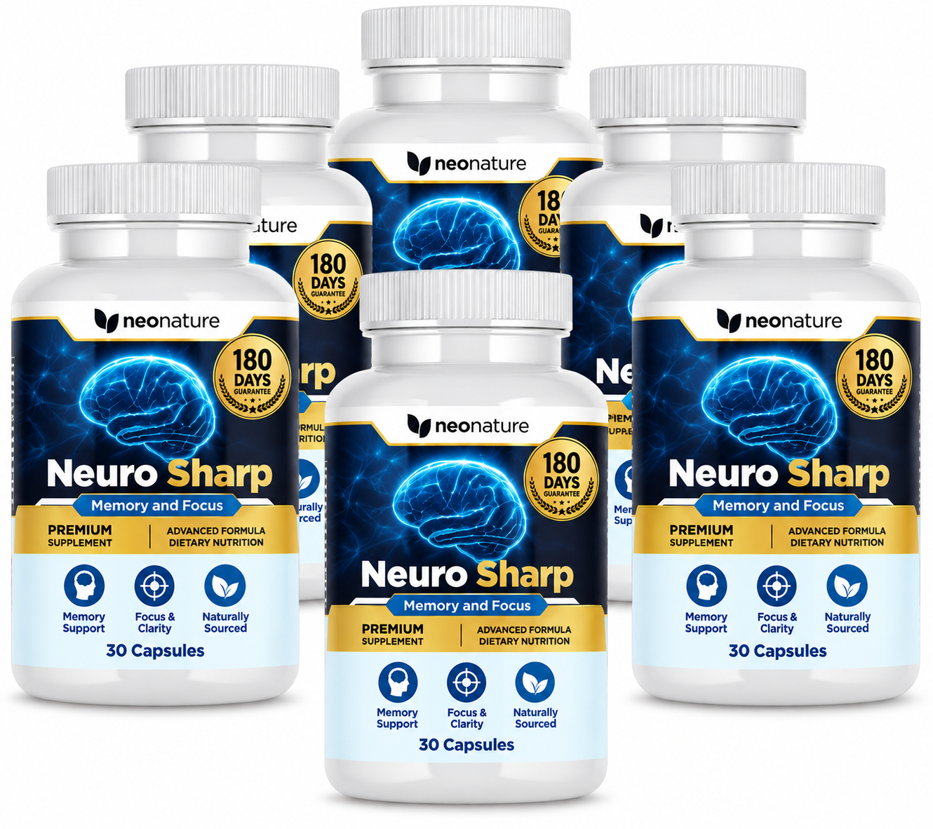 Neuro Sharp 6 bottle kit
